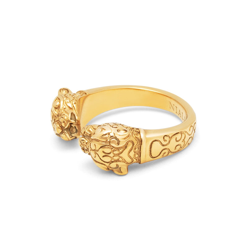 Thumbnail of Women's Panther Ring In Gold image