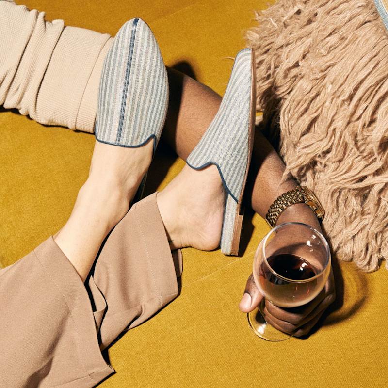 Thumbnail of Women's Pekäk Lounge Slippers - Cape Blue image