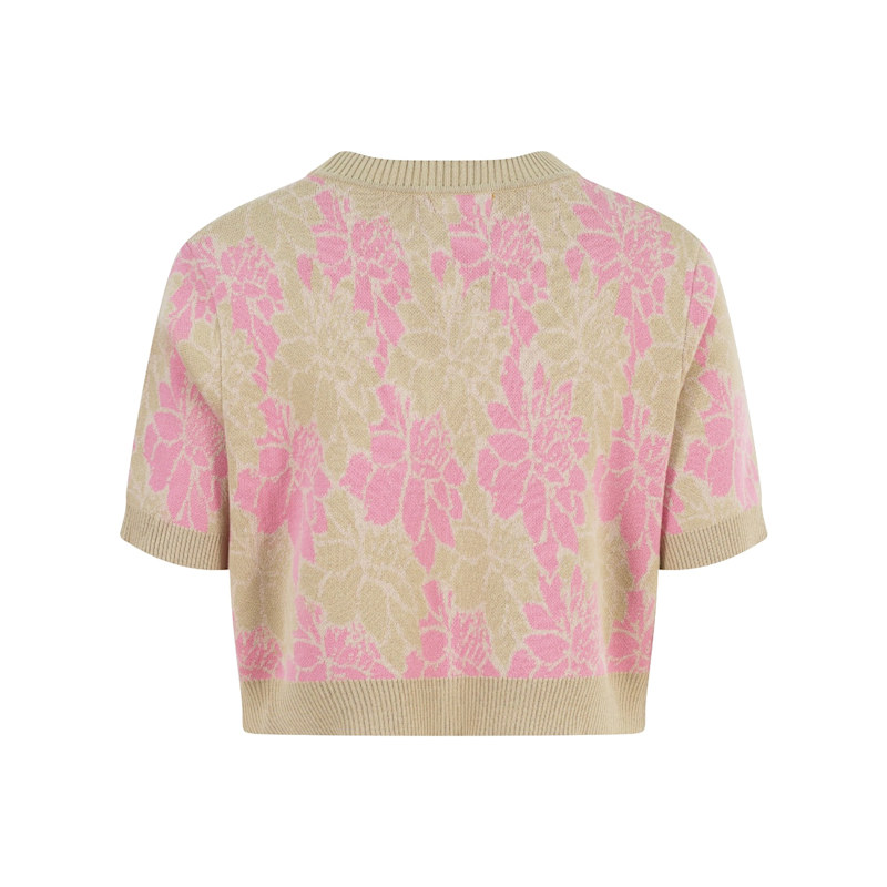 Thumbnail of Womens Floral Knit Top image