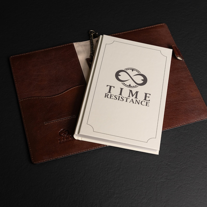 Thumbnail of Womens Leather Journal With Refillable Notepad - The Diary Of A Nobody - Brown image