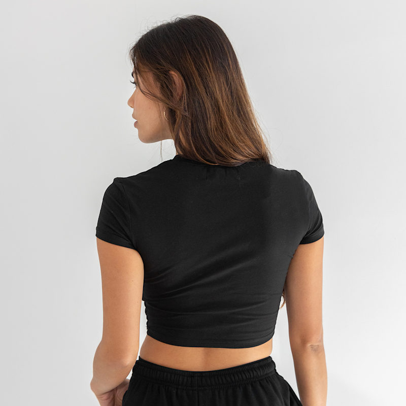 Thumbnail of Womens Og Baby Tee - Black image