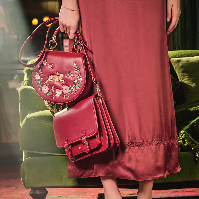 Thumbnail of Wonderland Cherry Red Satchel image