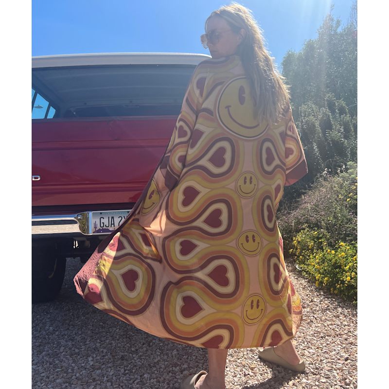 Thumbnail of Wonderlust Smiley Kimono image