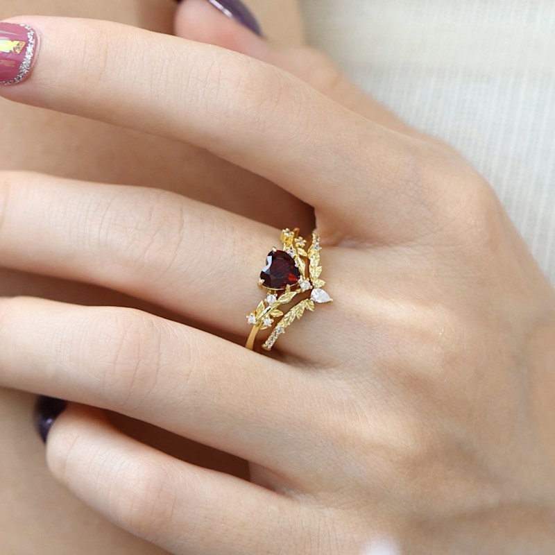 Thumbnail of Woodland Stacking Band Solid Yellow Gold image