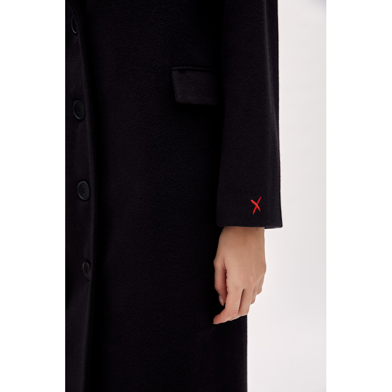 Thumbnail of Women Wool Coat - Black image