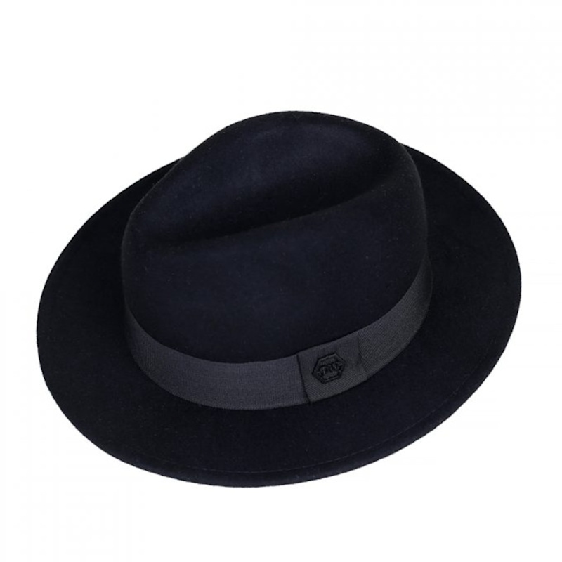 Thumbnail of Wool Fedora Hat – Black image