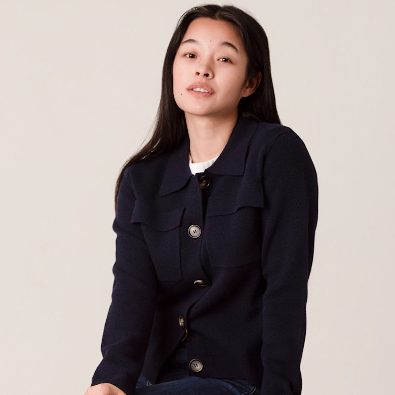 Thumbnail of Wool Rebecca Jacket - Navy image