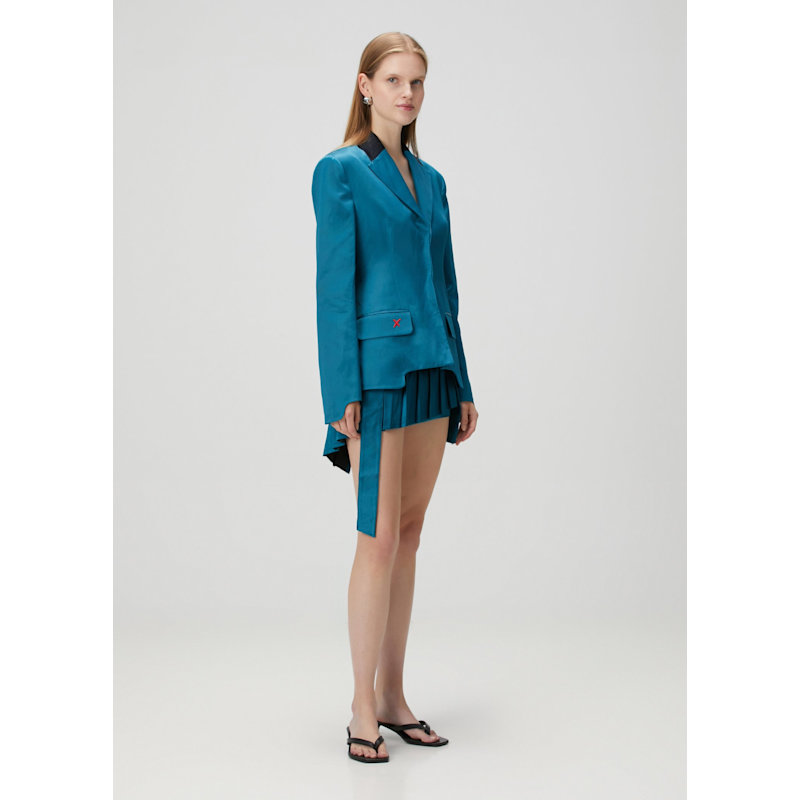 Thumbnail of Woven Jacket - Moroccan Blue image