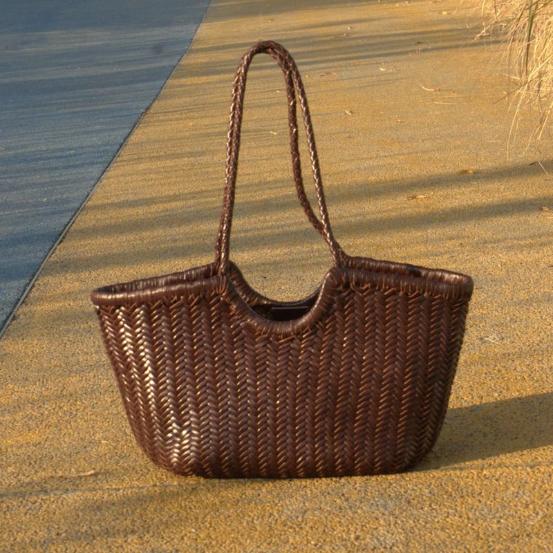 バッグ Diemm handmade wool bag-brown Diemm handmade wool bag