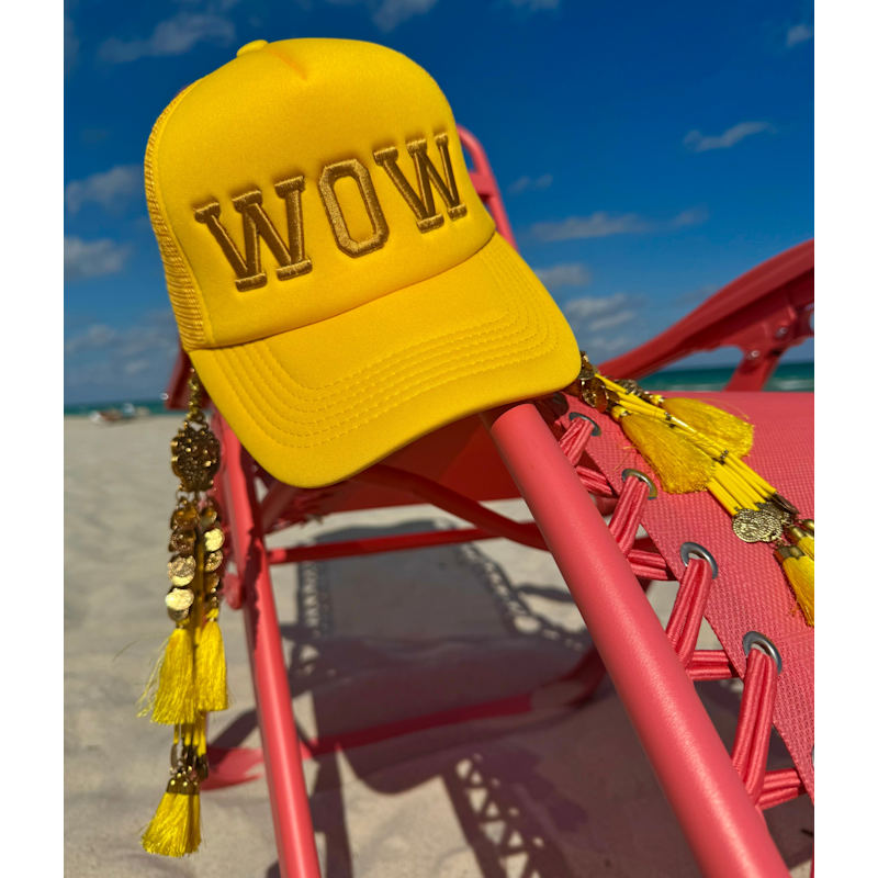 Thumbnail of Wow Sunshine Dream Tasseltastic Dream Trucker Cap image