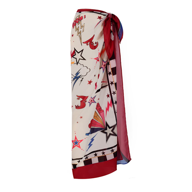 Thumbnail of Amare Pop Print Sarong Pareo image