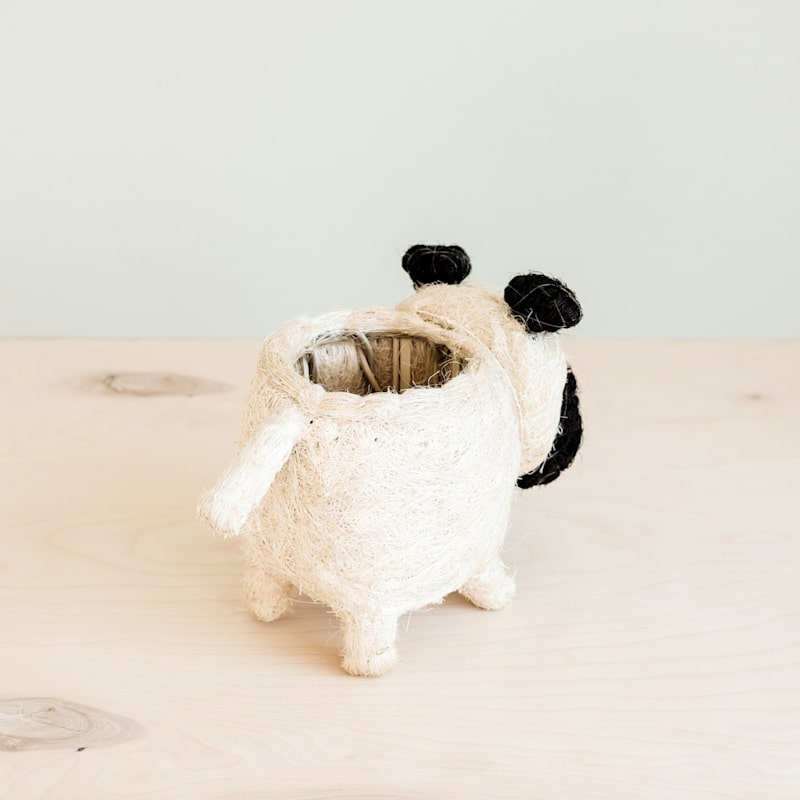 Thumbnail of Coco Coir Animal Planter Pug image
