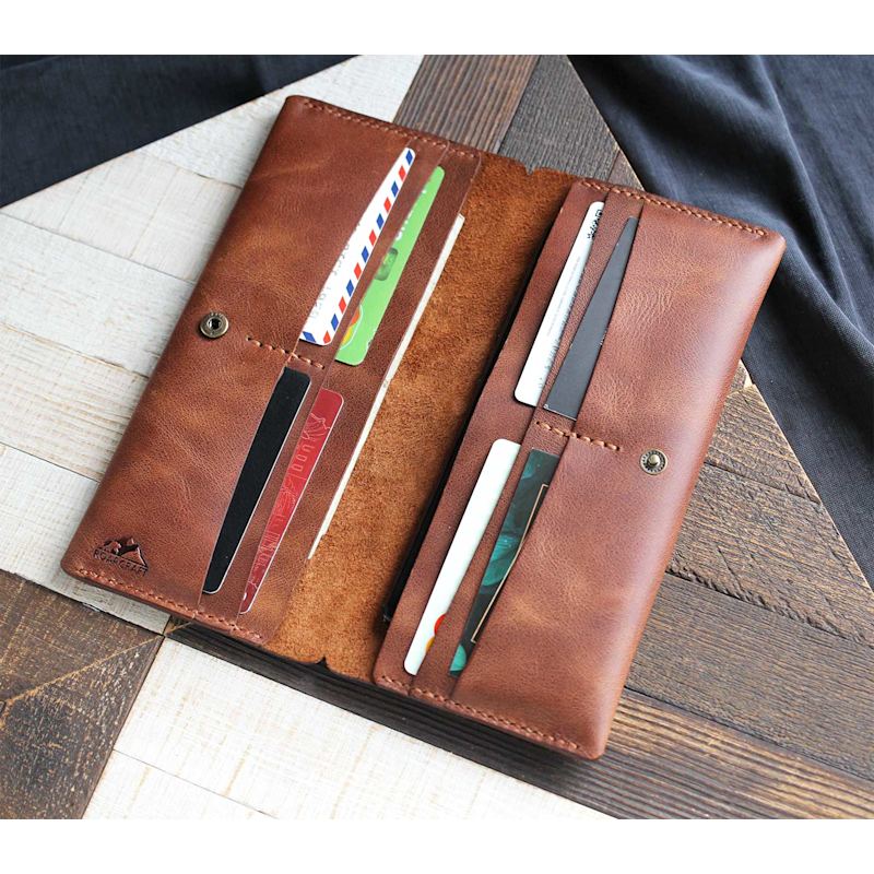 Thumbnail of Double Phone Long Wallet - Gray image