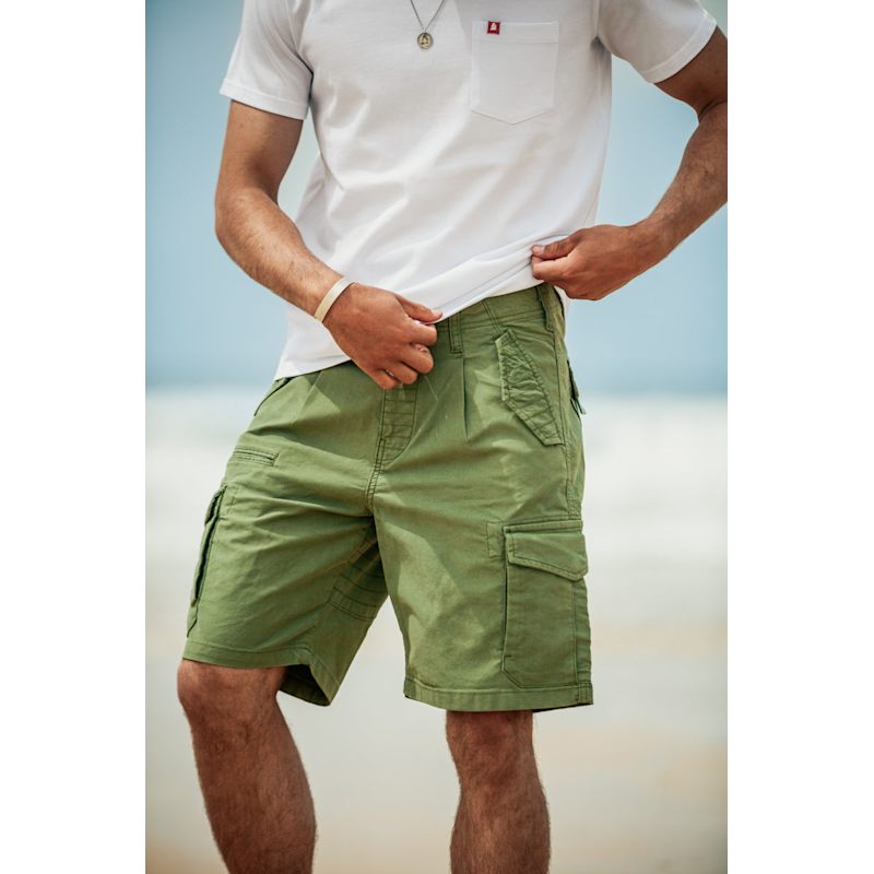 Thumbnail of &Sons Surplus Army Shorts Green image