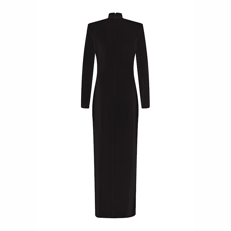 Thumbnail of The Flame Dress - Black image