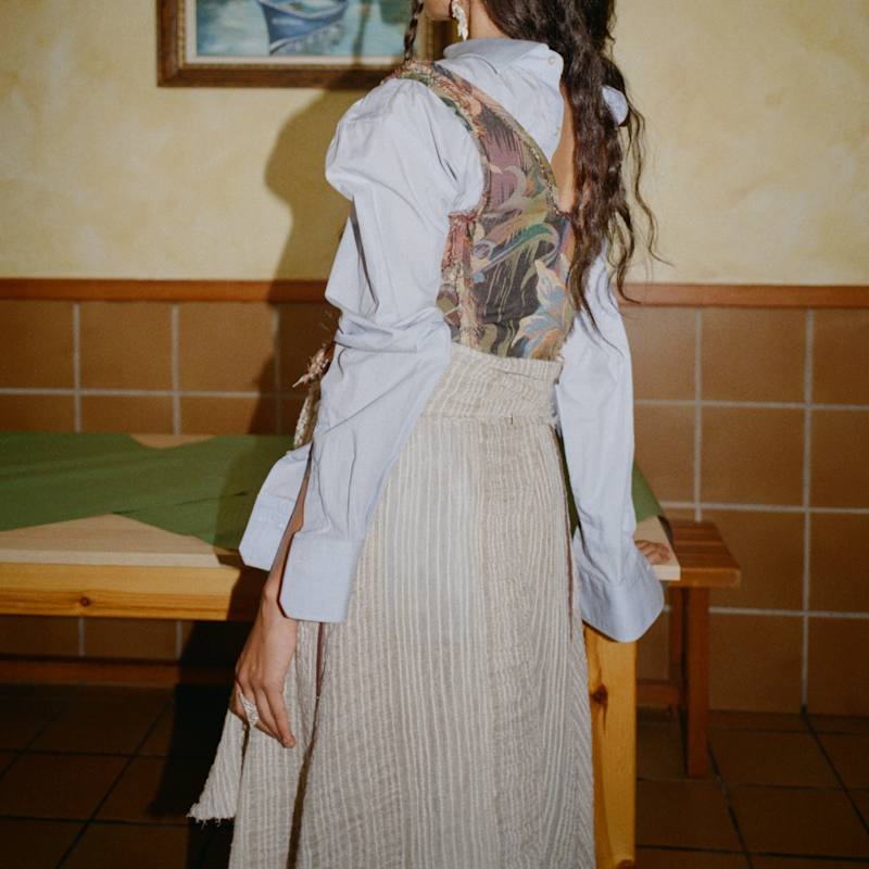 Thumbnail of Xana Skirt Ecru image