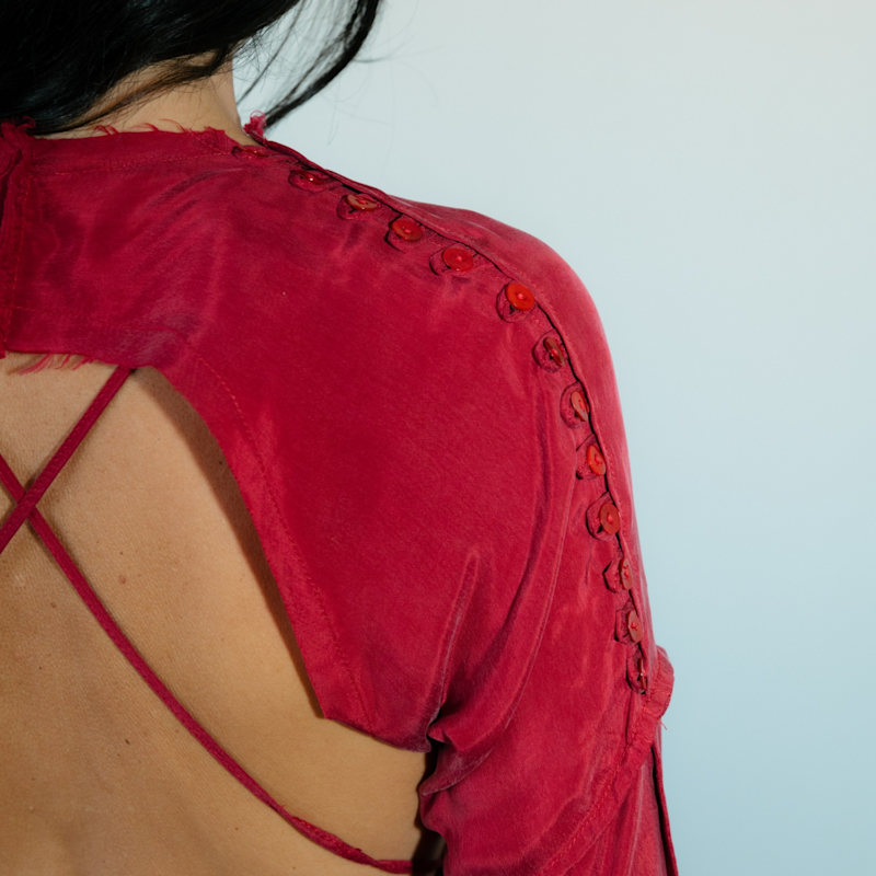 Thumbnail of Xana Sleeves Red image