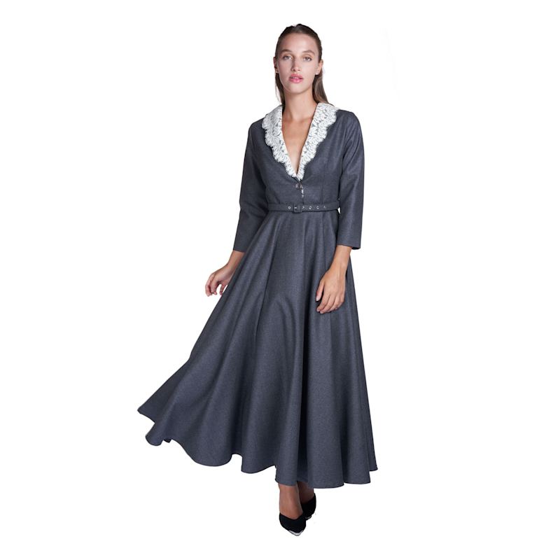 Thumbnail of Formal Wool Suitdress image