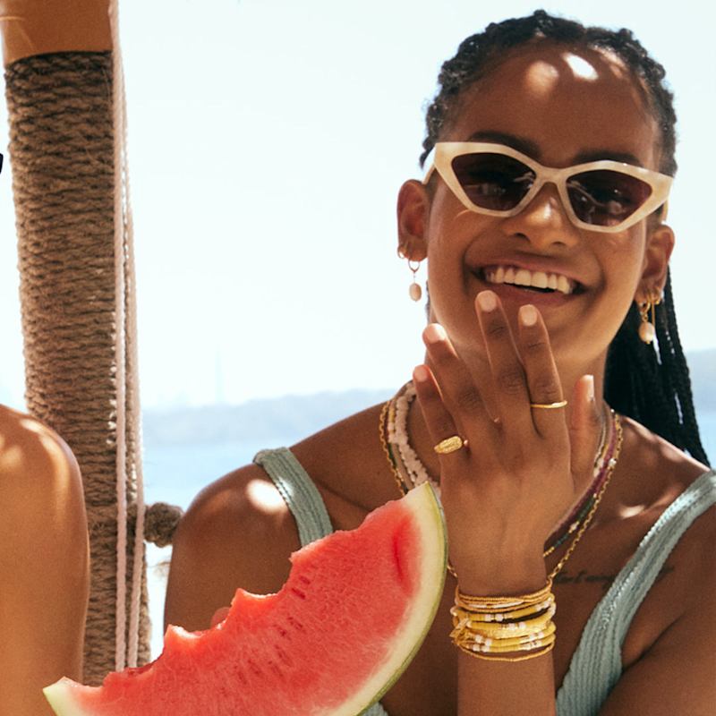 Thumbnail of Jagger Sunglasses - Cream Marle image