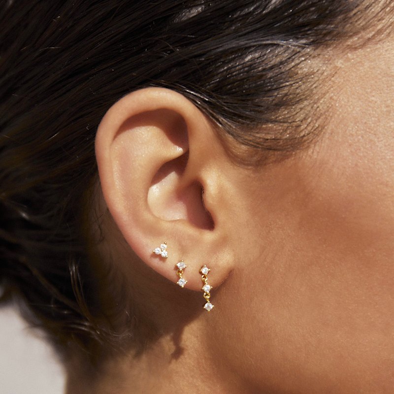 Thumbnail of Yael Gold Earrings image