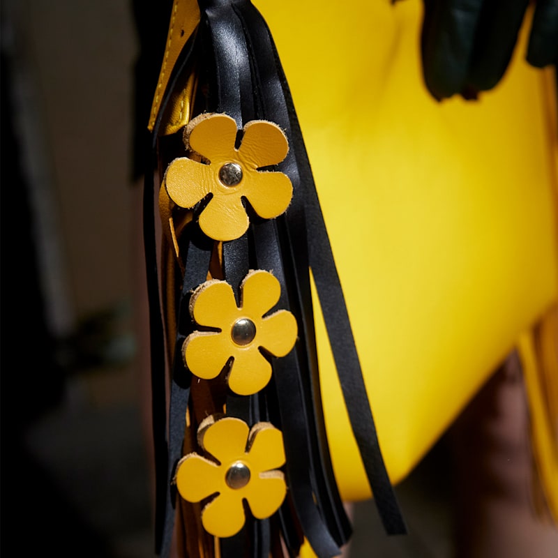 Thumbnail of Yellow Fringe Gordon Bag image