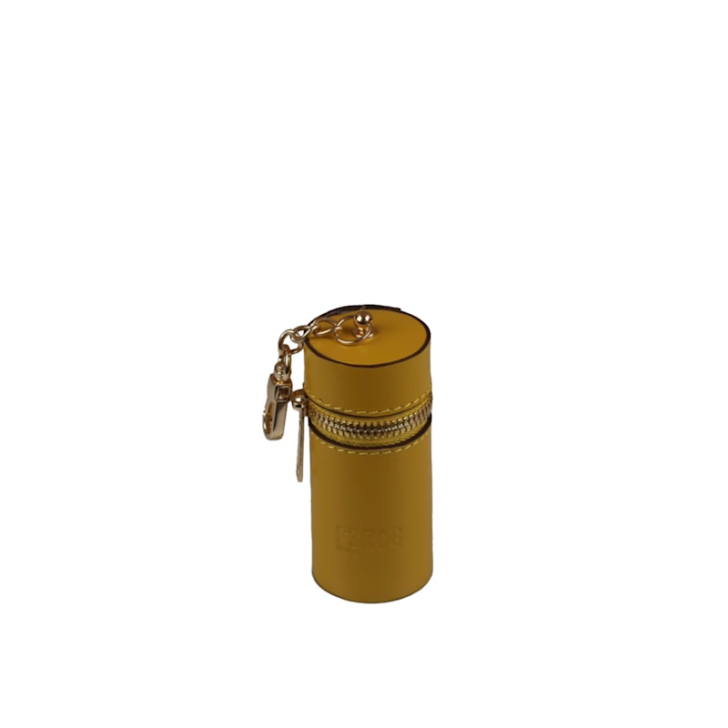 Thumbnail of Yellow Lipstick Case Keychain image