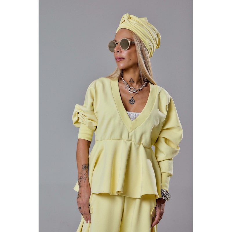 Thumbnail of Yellow Two-Piece Set image