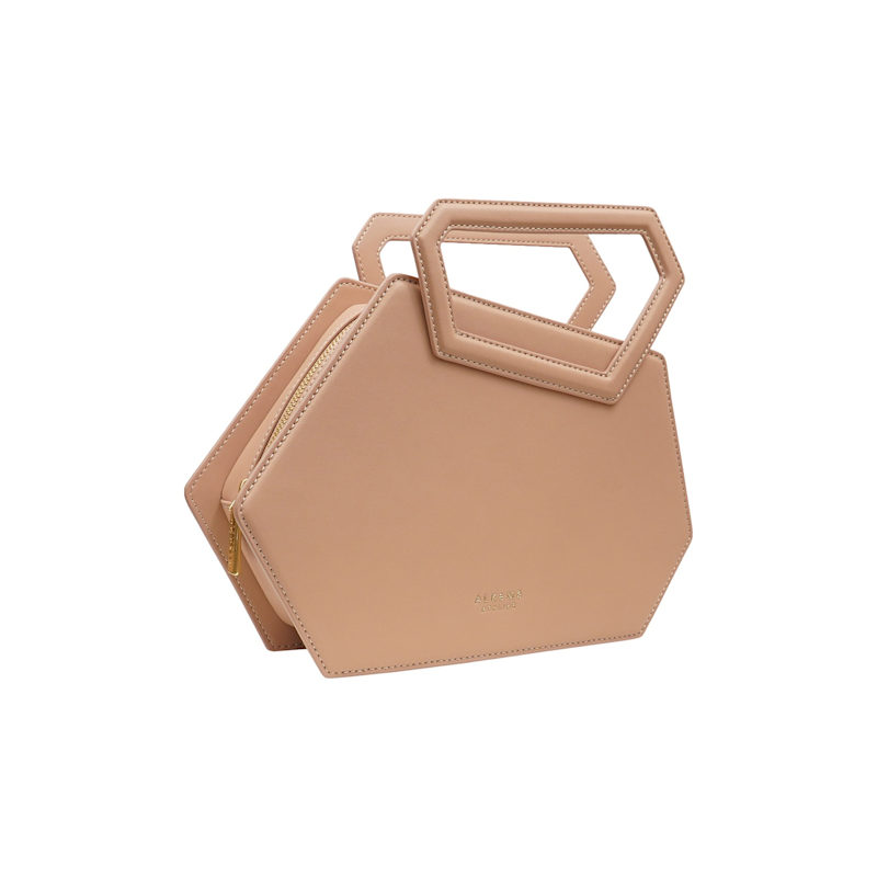 Clayton Nude Satchel