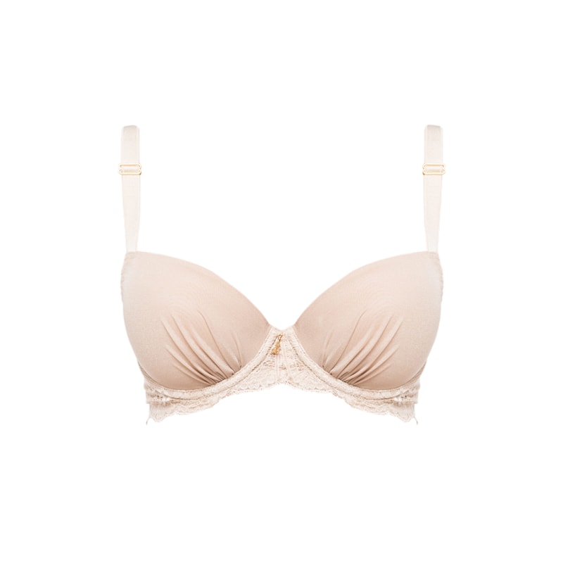 Thumbnail of Angelina Push-Up Bra Nude image