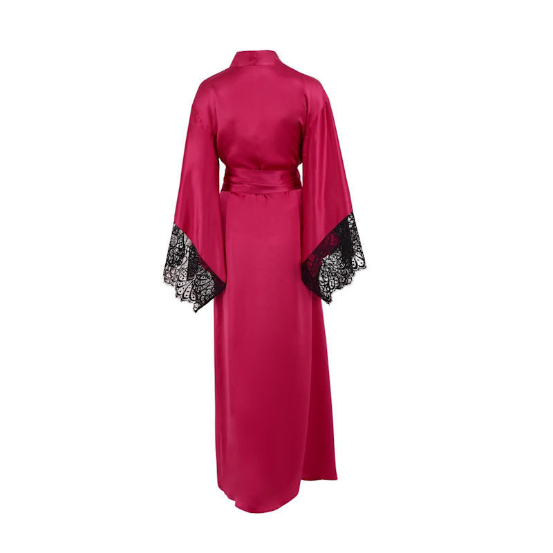 Thumbnail of Renée Raspberry Long Robe image