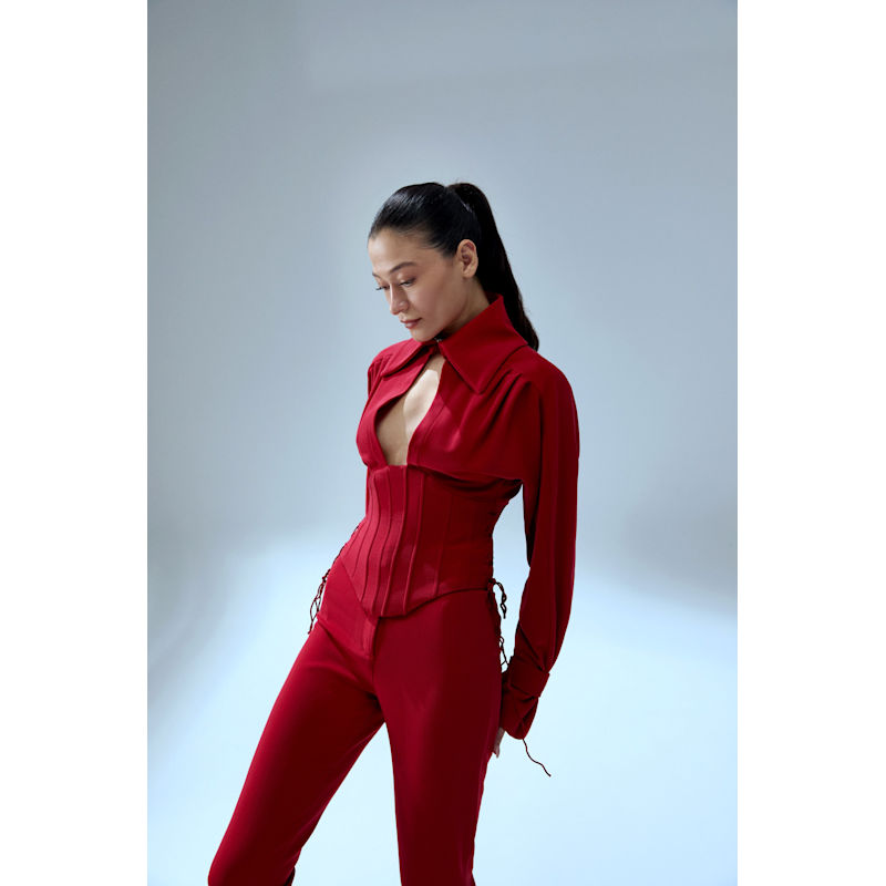 Your Itch Corset Blouse - Samba | PCFG | Wolf & Badger