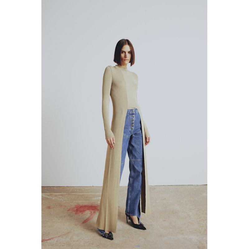 Thumbnail of Your Itch Tailed Knit Top - String image