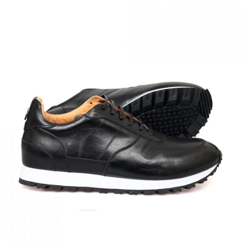 Thumbnail of Leather Smart Sneakers – Black image