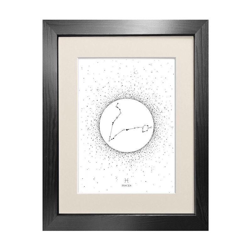 Thumbnail of 'Pisces Star Sign' - Fine Art Print A3 image