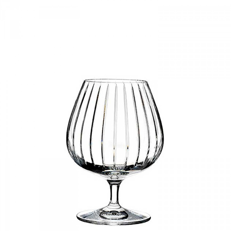 Thumbnail of Pair Of Crystal Brandy Balloon Glasses image