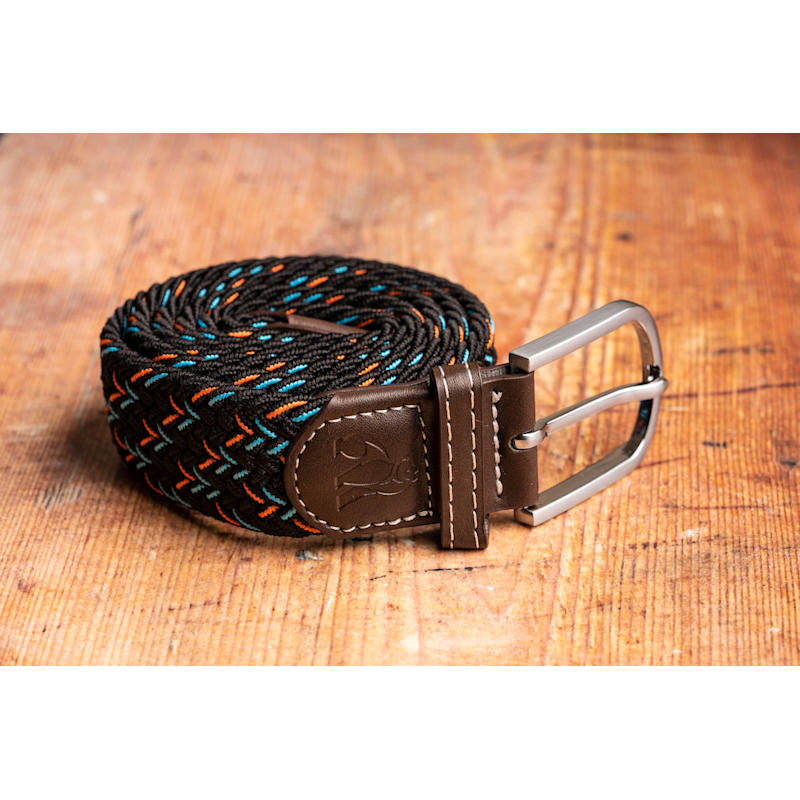 Woven Belt - Black & Red & Blue Dot | Swole Panda | Wolf