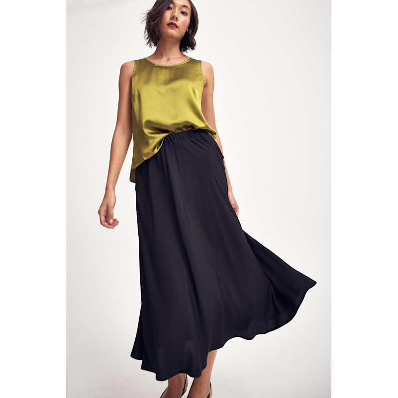 Thumbnail of Duchess Skirt In Black Recycled Poly image