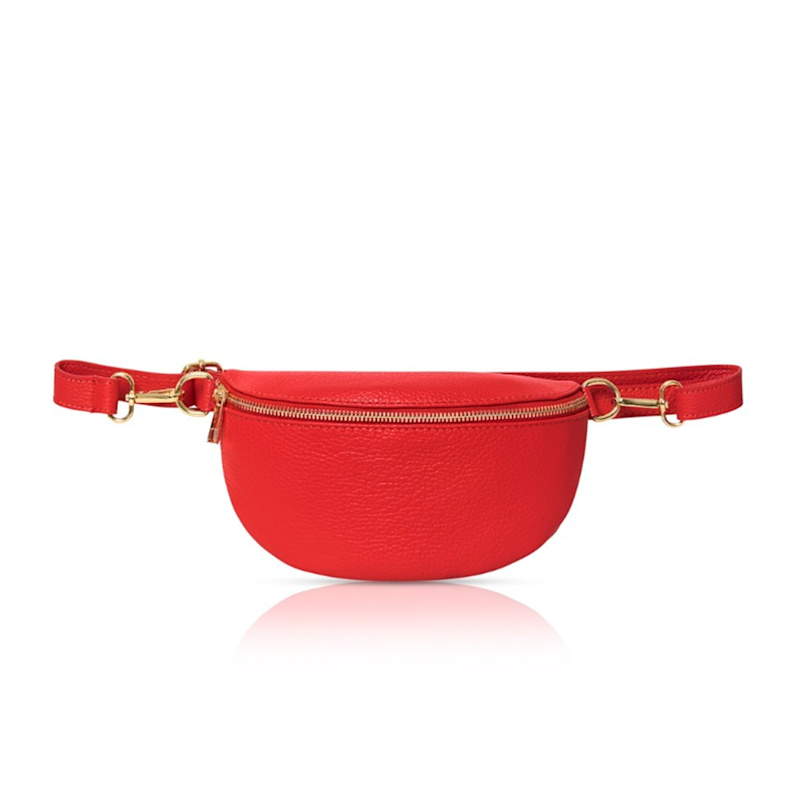 Zadar Crossbody And Waist Bag In Red | Betsy & Floss | Wolf & Badger