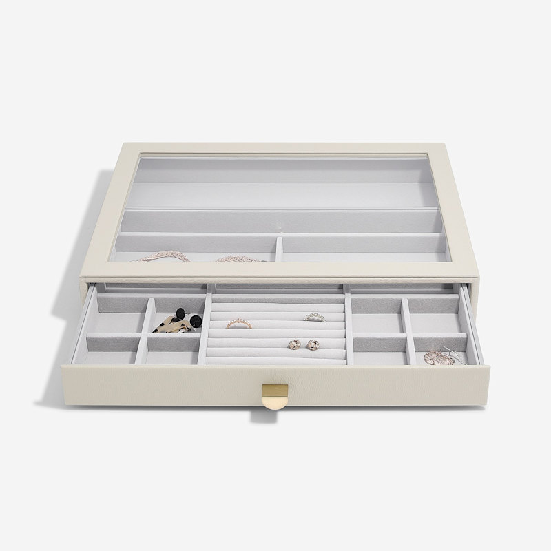 Thumbnail of Stackers Oatmeal Supersize Jewelry Box With Drawers image