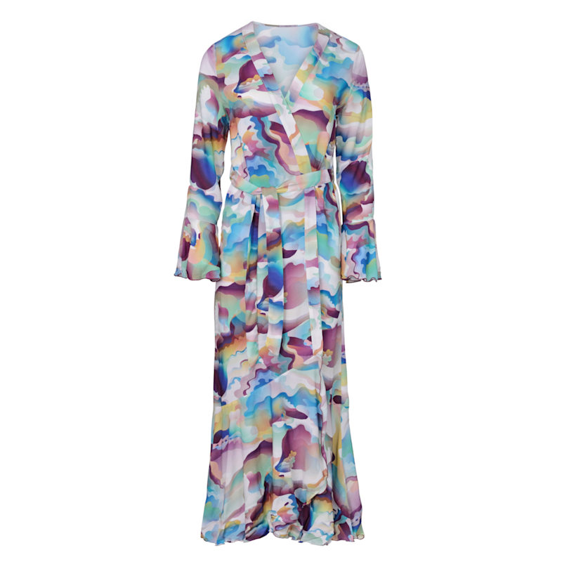 Thumbnail of Mamma Mia! Maxi Dressing Gown - Ecovero image