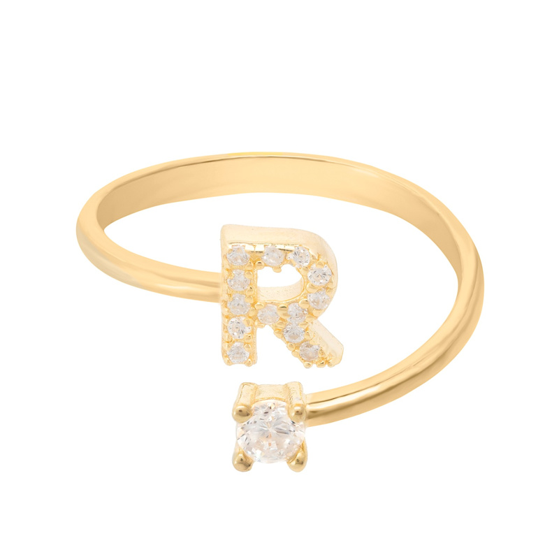 Thumbnail of Initial Ring Gold R image