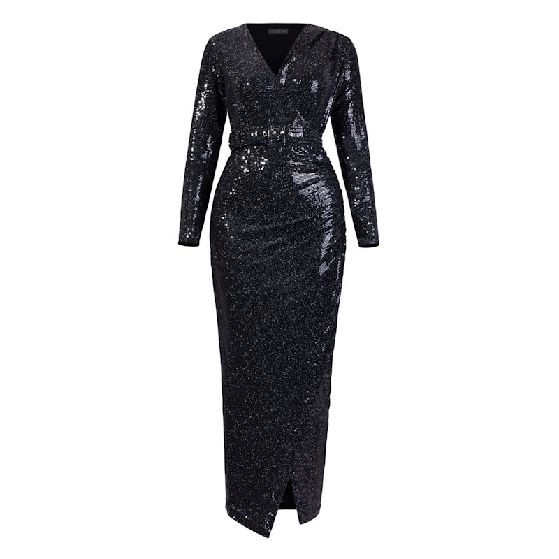 Thumbnail of Zima Black Sequin Dress image