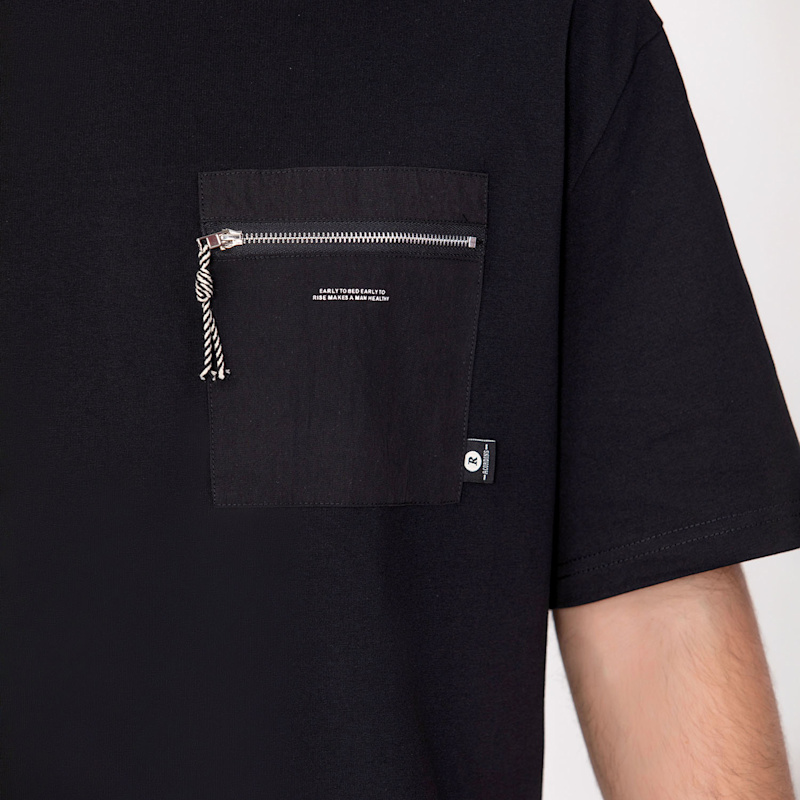 トップス everyone pocket tee shirt (BLACK) M Heavy-weight Pocket T-shirt / Black – Front General Store