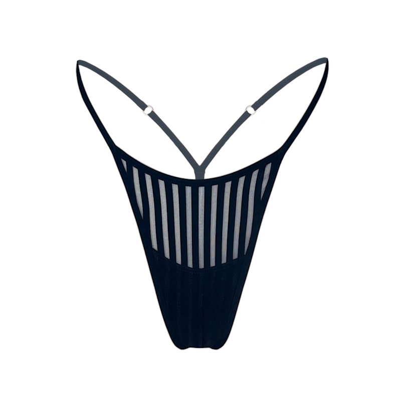 Thumbnail of Vertigo Micro-G Thong Black image