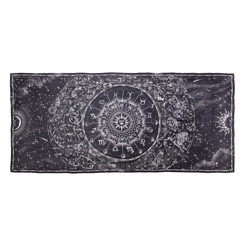 Thumbnail of Zodiac Silk Chiffon Scarf image