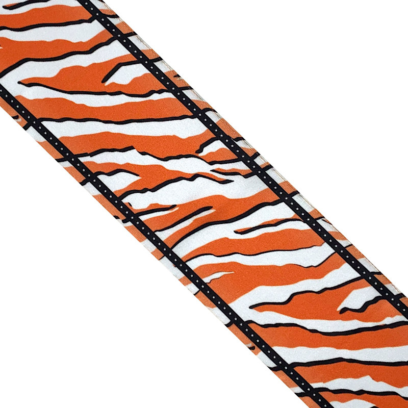 Thumbnail of Wild Tiger Silk Neck Scarf Orange image