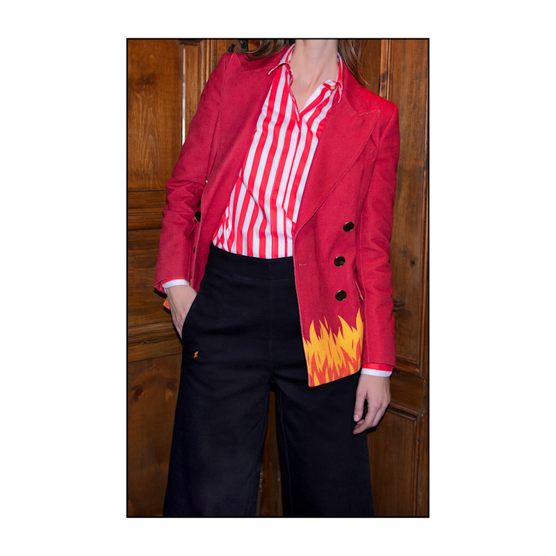Thumbnail of Thunder Wide-Legs Jeans image
