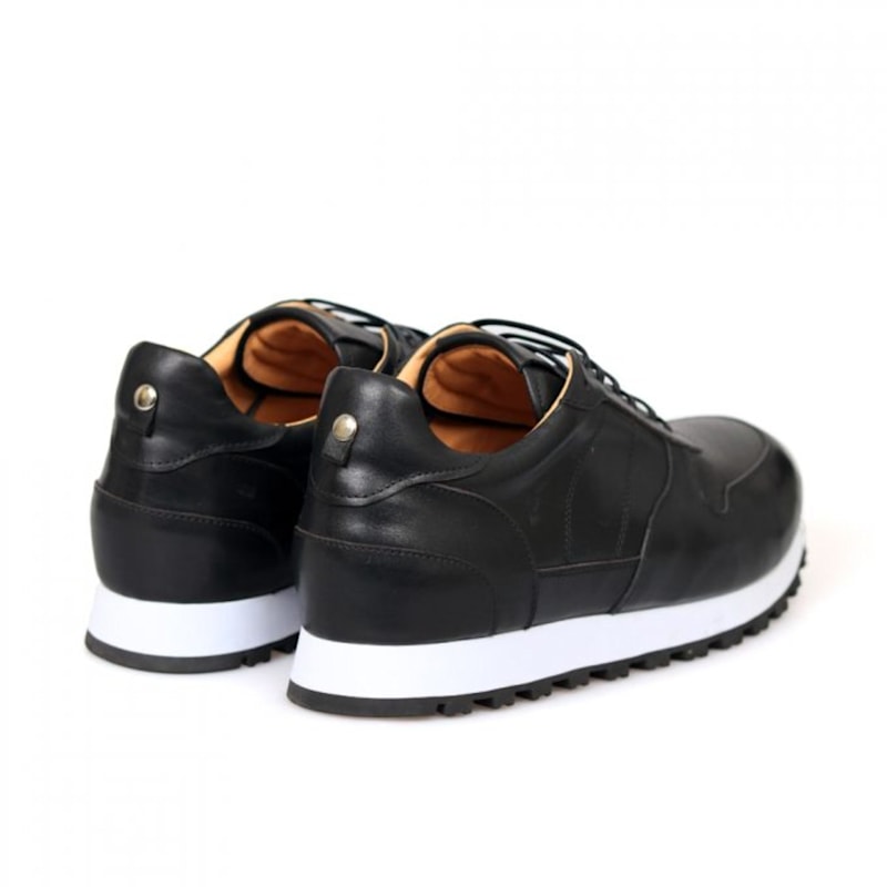 Thumbnail of Leather Smart Sneakers – Black image