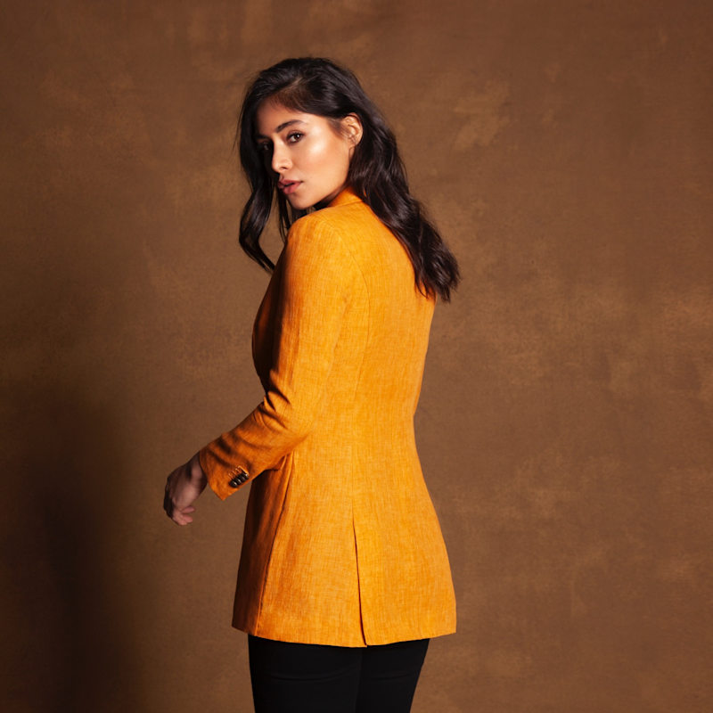 Thumbnail of Linen Double-Breasted Jacket image