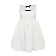 Reia Mini Dress In Ivory | BIANCA RESORTWEAR | Wolf & Badger